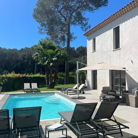 Villa Les Jasmins - Le Cannet-vallauris - Modern With Ac, Ideal For Fun And Work